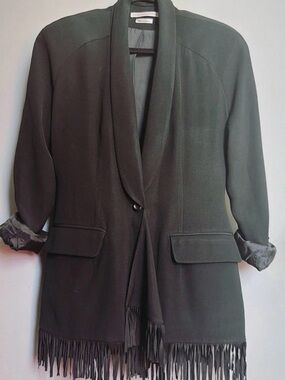 Vintage Anne Pinkerton Fringe Blazer | 4